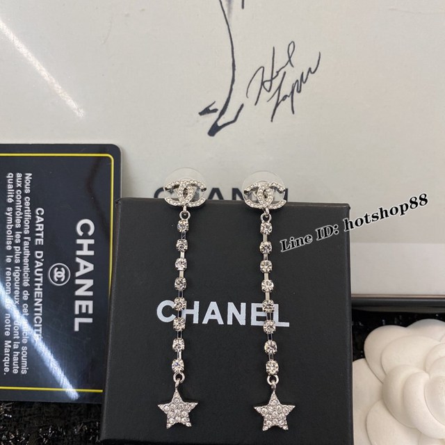 Chanel專櫃新款飾品 香奈兒熱銷款耳釘 zgb1284